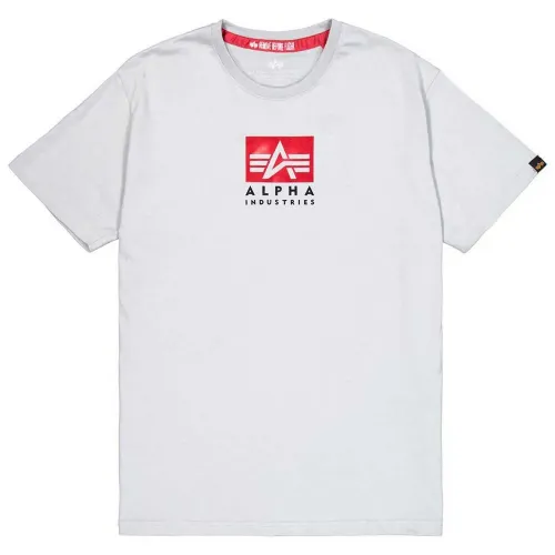 알파 인더스트리 Satin Logo T 반팔 티셔츠 141045362