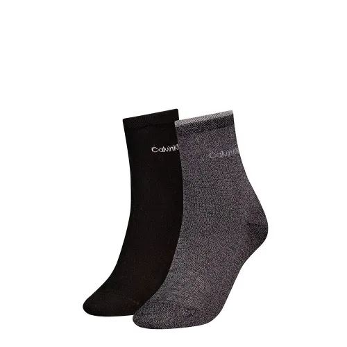 캘빈클라인 701229452 짧은 양말 2 팩 141102392