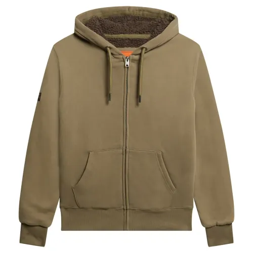 슈퍼드라이 Borg Lined 풀지퍼 스웨터 141110175