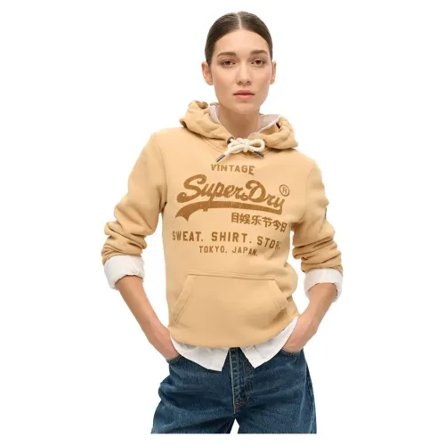 슈퍼드라이 Classic Vl 그래픽 후드티 141110254