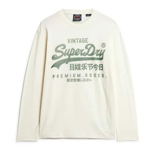 슈퍼드라이 클래식 Vl Graphic 긴팔 티셔츠 141110260