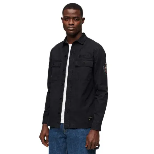 슈퍼드라이 Delta 긴팔 셔츠 141110308