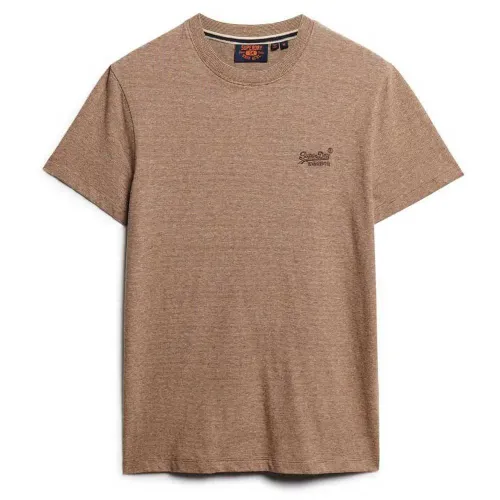 슈퍼드라이 Essential 로고 Embroidered 반팔 티셔츠 141110394