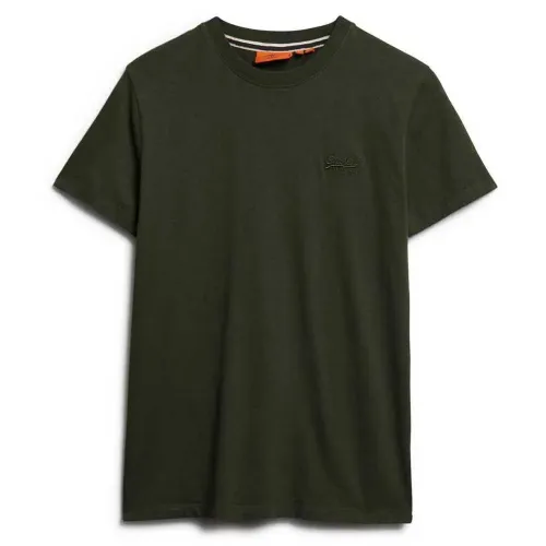 슈퍼드라이 Essential 로고 Embroidered 반팔 티셔츠 141110395