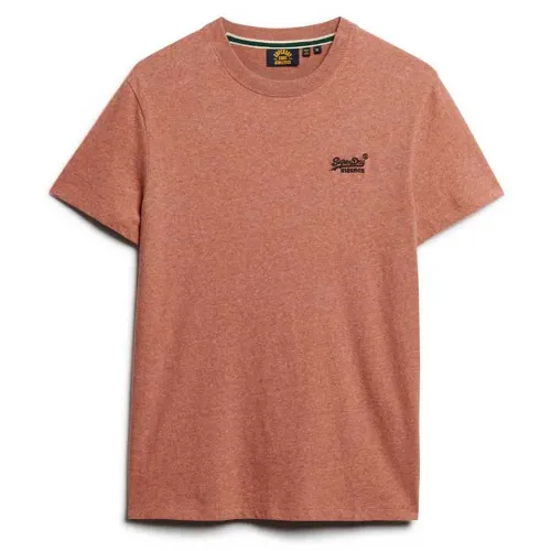 슈퍼드라이 Essential 로고 Embroidered 반팔 티셔츠 141110398