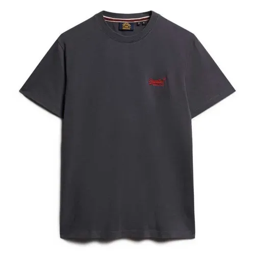 슈퍼드라이 Essential 로고 Embroidered 반팔 티셔츠 141110400