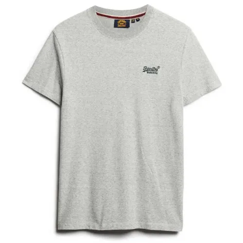 슈퍼드라이 Essential 로고 Embroidered 반팔 티셔츠 141110402