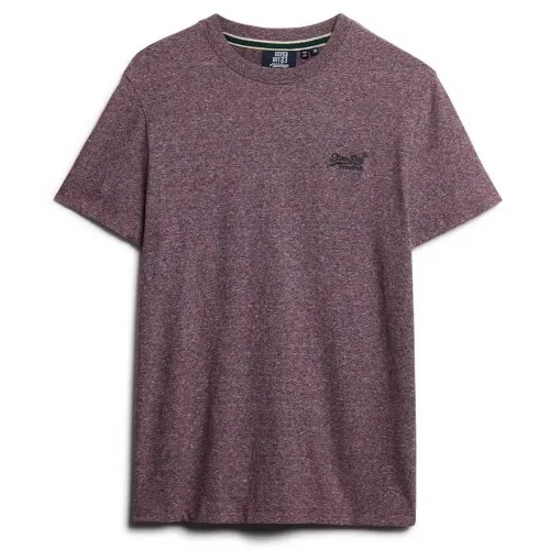 슈퍼드라이 Essential 로고 Embroidered 반팔 티셔츠 141110407