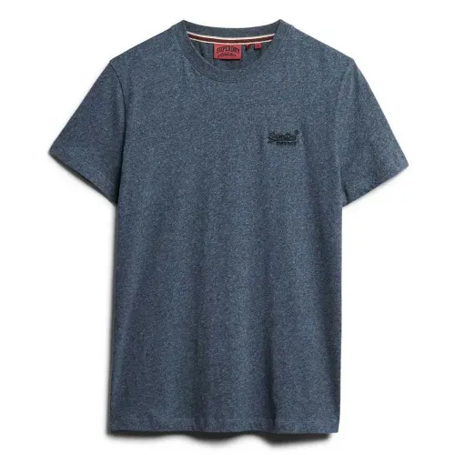 슈퍼드라이 Essential 로고 Embroidered 반팔 티셔츠 141110408