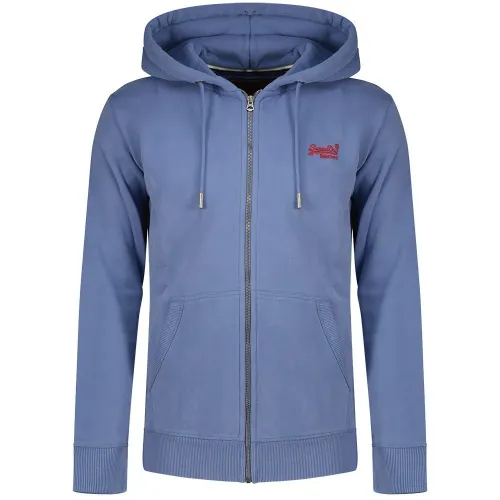 슈퍼드라이 Essential 로고 풀지퍼 스웨터 141110418