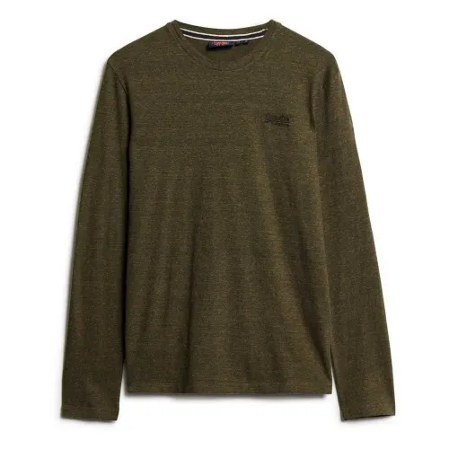 슈퍼드라이 Essential 로고 긴팔 티셔츠 141110449