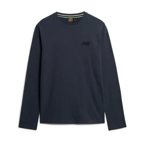 슈퍼드라이 Essential 로고 긴팔 티셔츠 141110453