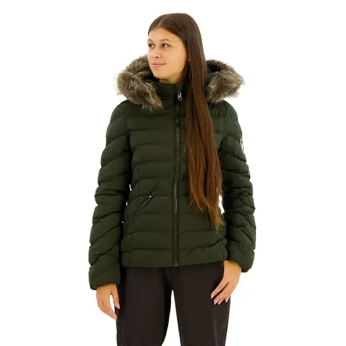 슈퍼드라이 Fuji Faux Fur Padded 자켓 141110549