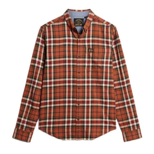 슈퍼드라이 Lumber 긴팔 셔츠 141110623