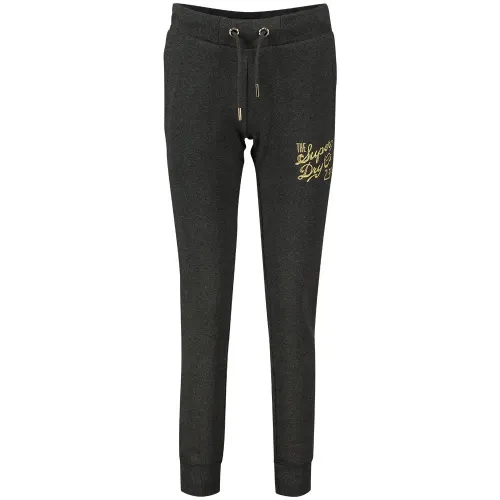 슈퍼드라이 Luxe Metallic Logo 운동복 바지 141110642