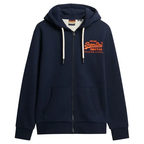 슈퍼드라이 Neon Vl Graphic 풀지퍼 스웨터 141110717