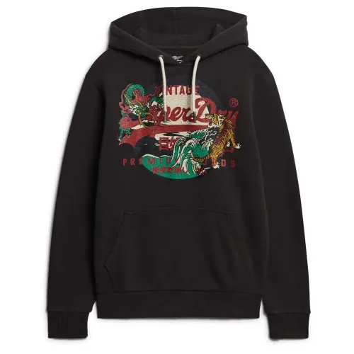 슈퍼드라이 Tokyo Vl Graphic 후드티 141110964