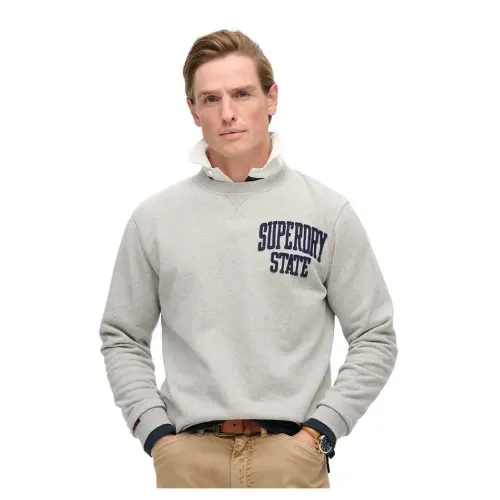 슈퍼드라이 빈티지 Athletic 스웨터 141111049