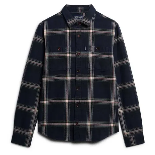 슈퍼드라이 빈티지 Check 오버셔츠 141111057