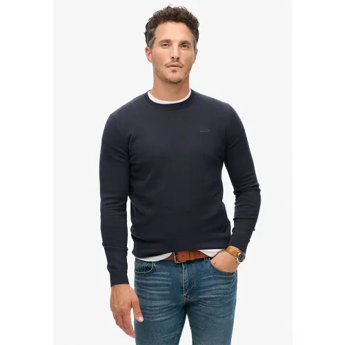 슈퍼드라이 빈티지 Embroidered Cash 스웨터 141111061