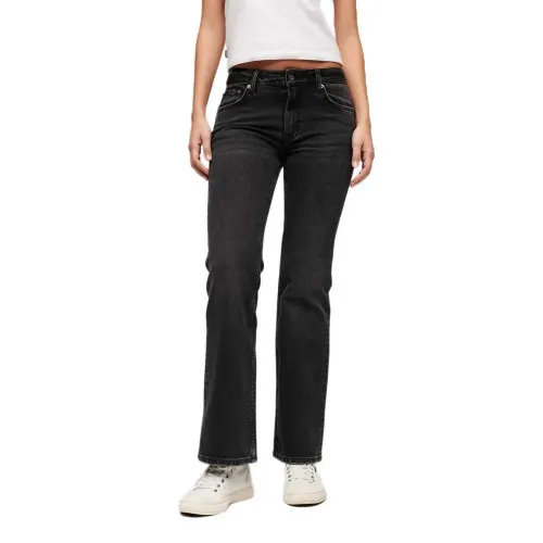 슈퍼드라이 빈티지 Mid Rise Bootcut 청바지 141111071