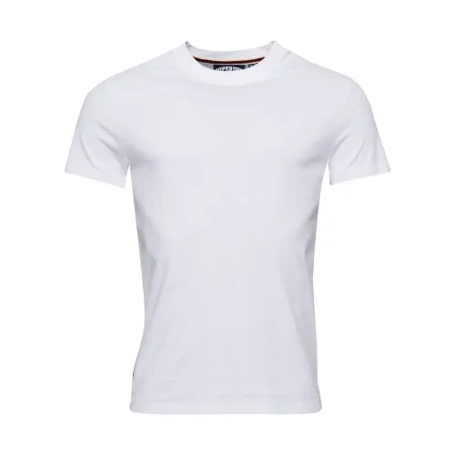 슈퍼드라이 빈티지 로고 Embroidered 반팔 티셔츠 141113215