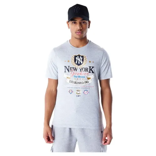 뉴에라 MLB Badge 그래픽 뉴욕 양키즈 반팔 티셔츠 141118834