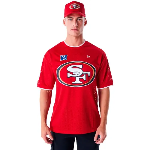 뉴에라 NFL Mesh San Francisco 49Ers 반팔 티셔츠 141118889