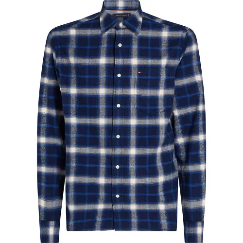 타미힐피거 Brushed Shadow Check Rf 긴팔 셔츠 141119178