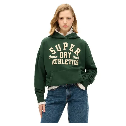 슈퍼드라이 Athletic Appliq 후드티 141197851