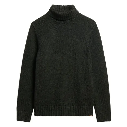 슈퍼드라이 Brushed 하이넥 스웨터 141197875