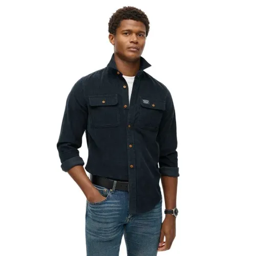 슈퍼드라이 Corduroy Workwear 오버셔츠 141197943