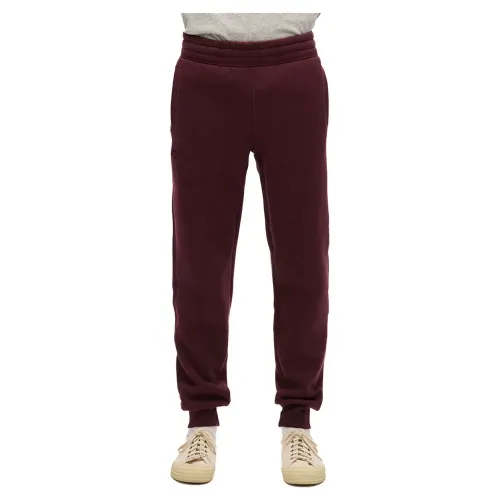 슈퍼드라이 Essential 로고 운동복 바지 141198048