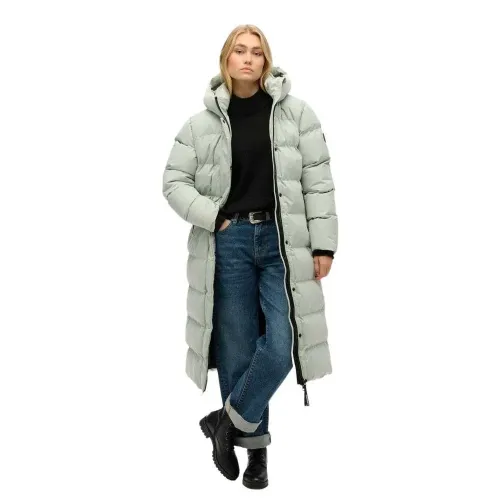 슈퍼드라이 Microfibre Longline 자켓 141198182