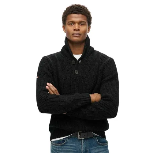 슈퍼드라이 Shawl Collar 스웨터 141198233