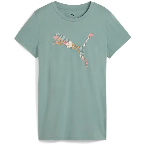 푸마 그래픽s Floral Cat 반팔 티셔츠 141307966