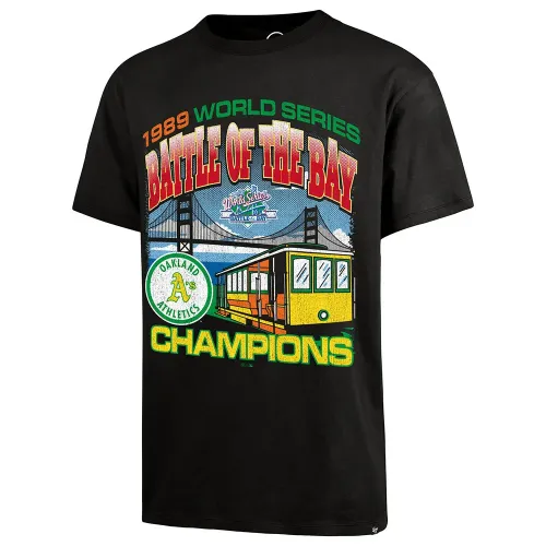 47 MLB Oakland Athletics 그래픽 Drop Shoulder 반팔 티셔츠 141312021