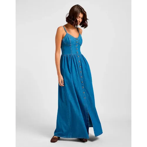 LEE Corset 소매 없는 롱 원피스 141357741