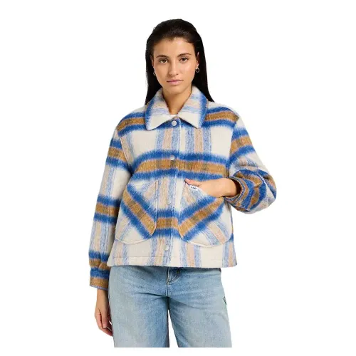 LEE Cropped Wool 자켓 141357742