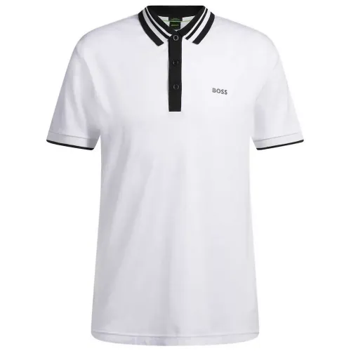 보스 Paule Tape 반팔 폴로 셔츠 141391639