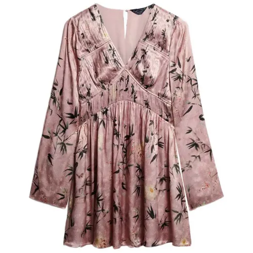 슈퍼드라이 W8011795A 긴팔 짧은 원피스 141398584