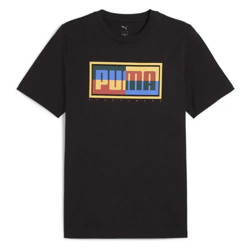 푸마 Graphics Box 반팔 티셔츠 141466054