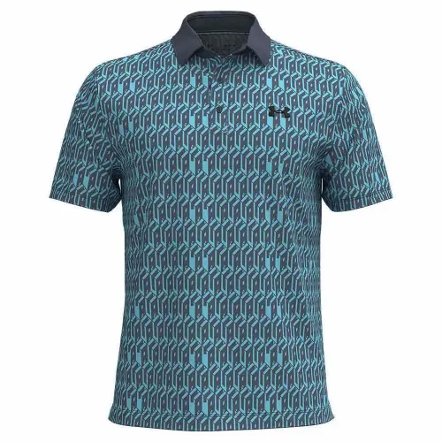 언더아머 GOLF Playoff 3.0 Printed 반팔 폴로 셔츠 141475484