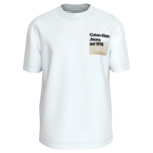 캘빈클라인 Logo Fade Box 반팔 티셔츠 141475776