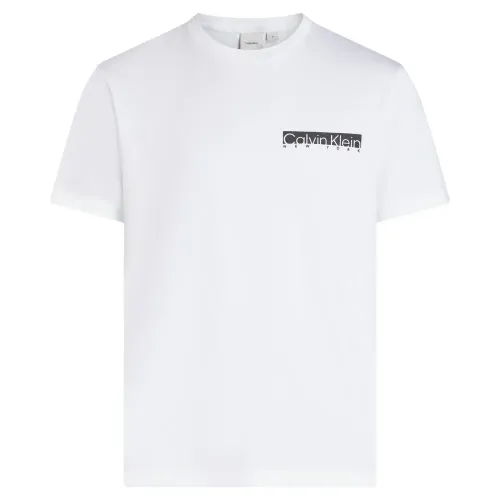 캘빈클라인 Ny Chest Box Logo 반팔 티셔츠 141475990