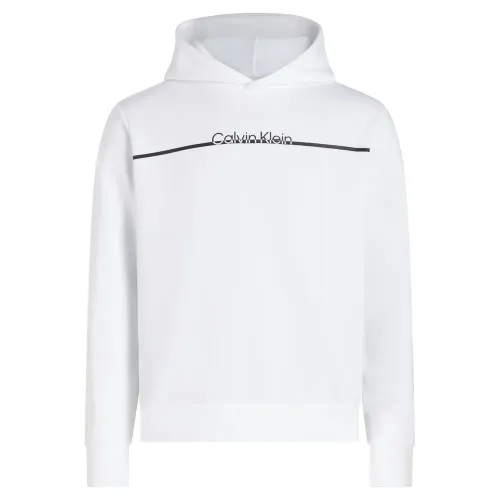 캘빈클라인 Split Line Logo 후드티 141475992