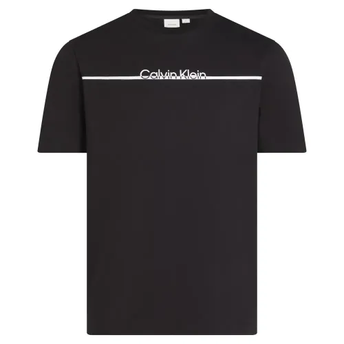 캘빈클라인 Split Line Logo 반팔 티셔츠 141475998