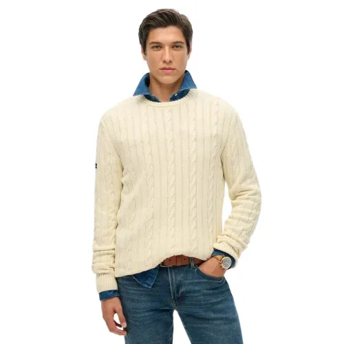 슈퍼드라이 클래식 Cable 스웨터 141483618