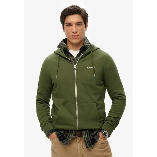 슈퍼드라이 Plain 풀지퍼 스웨터 141483886