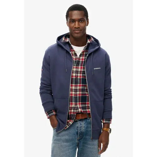 슈퍼드라이 Plain 풀지퍼 스웨터 141483899